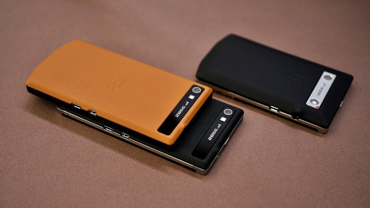 BlackBerry P&rsquo;9982 Porsche Design Cognac