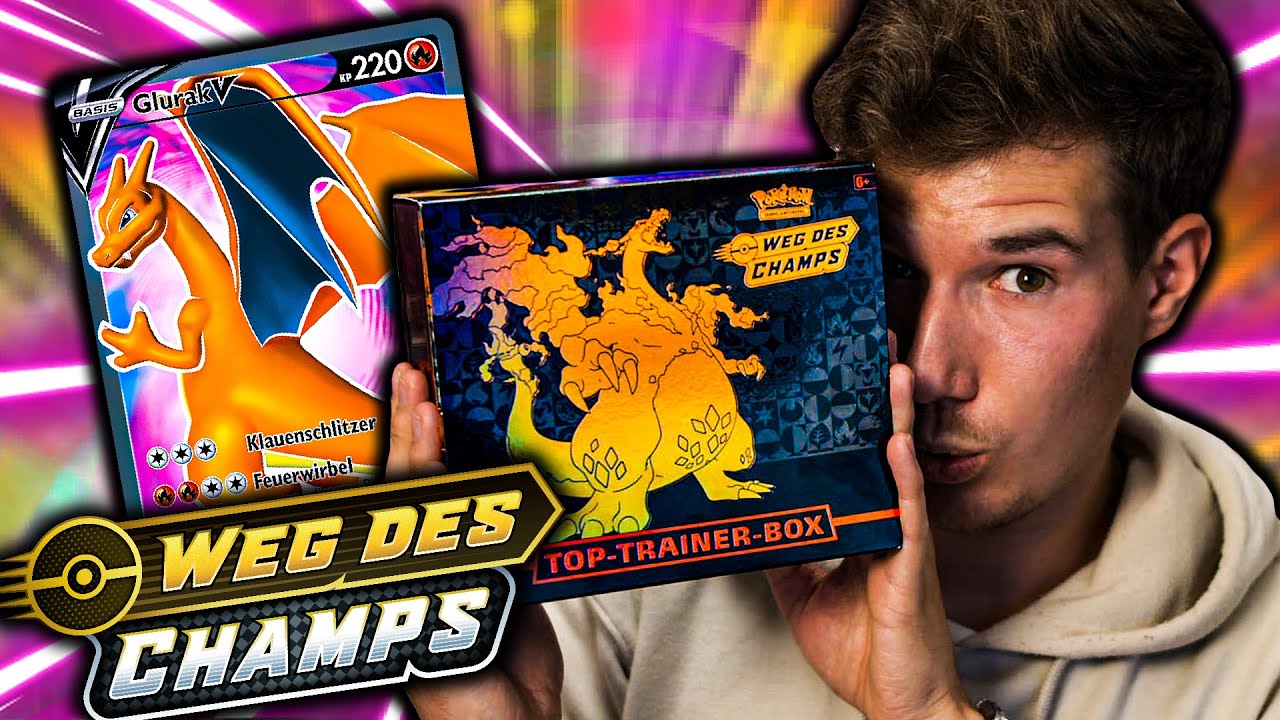 Lohnt sich die Glurak Trainer Box? 😱🔥 Pokemon Weg des Champs