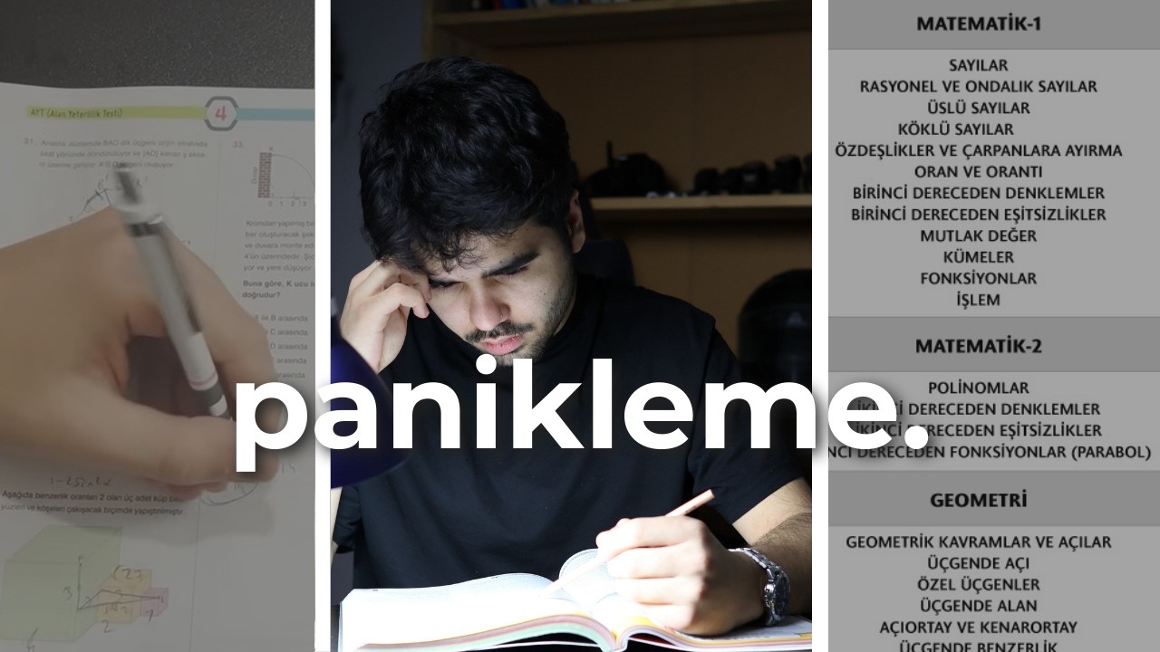 YKS'de Son Birkaç Ay : Nasıl Kendini Öne Atarsın ?