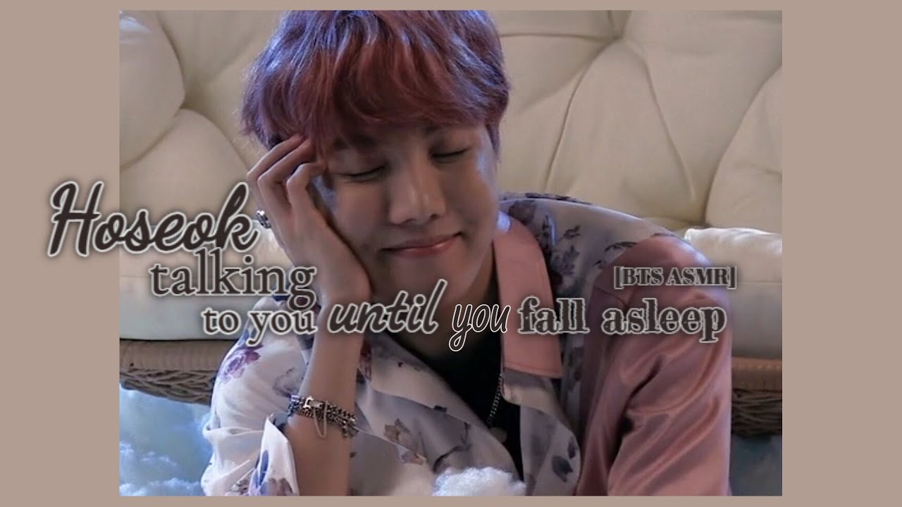 Hoseok talking to you until you fall asleep | Hobi talking+calming rain sound | bts asmr |