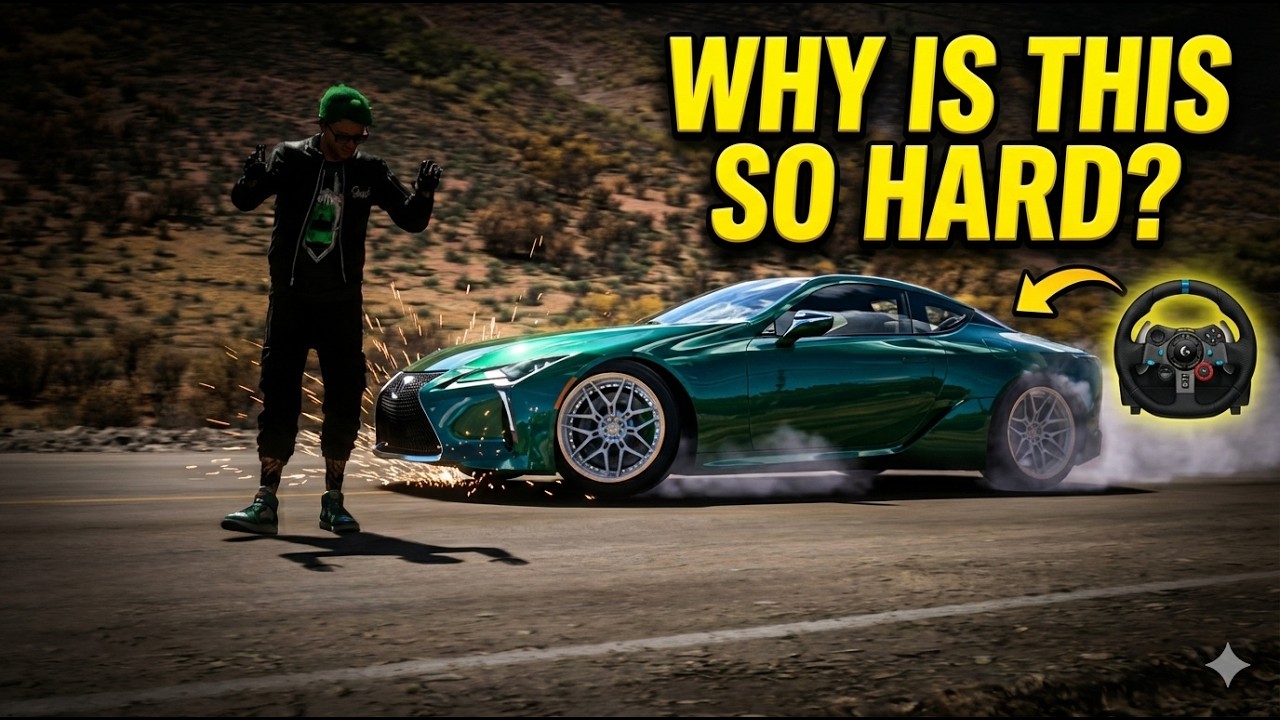Lexus LC 500 + Steering Wheel = Harder Than I Thought