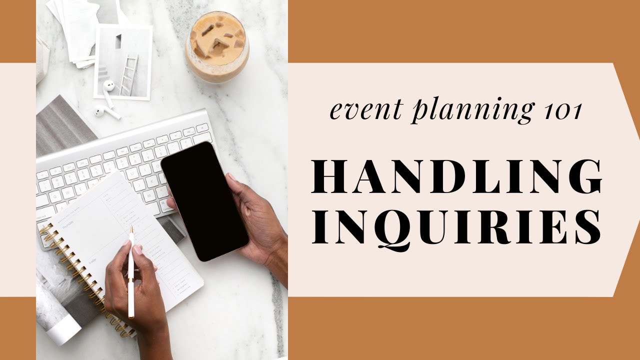 Event Planning 101: Handling Inquiries
