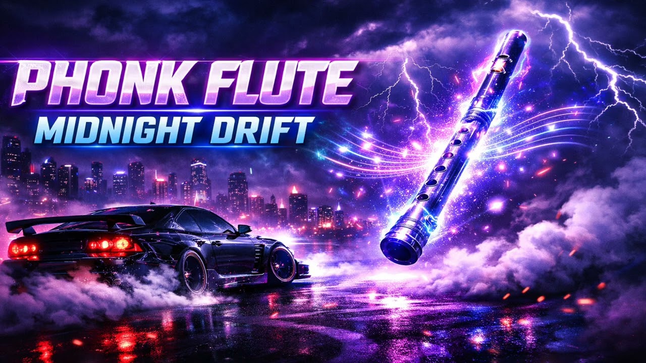 Midnight Flute Phonk Drift | Dark Brazilian Phonk Energy