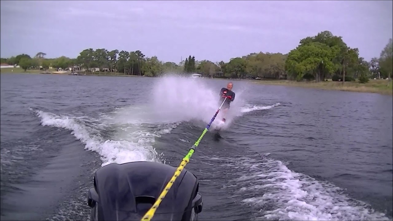 J Craft 21ss Course Skiing, Barefooting & High Speed Cornering Stability Testing