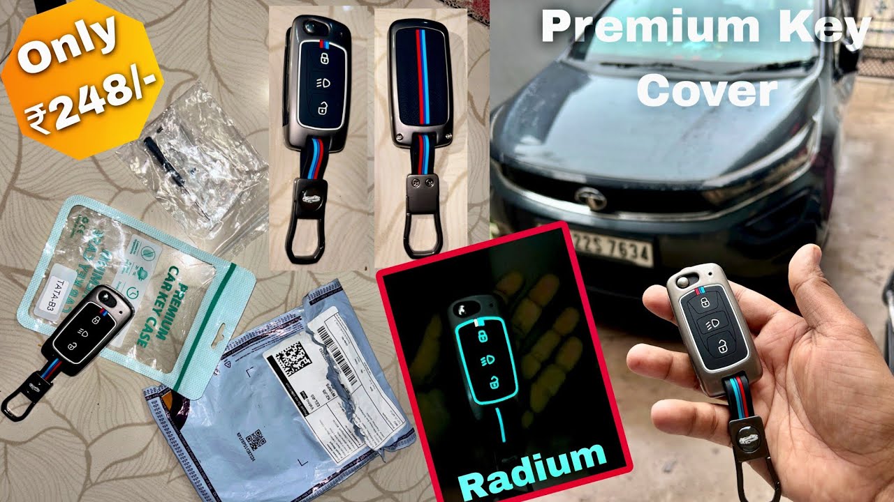 Tata Remote Key Cover 🔥 Metal Premium Case | Highly Recommended for Tata Keys