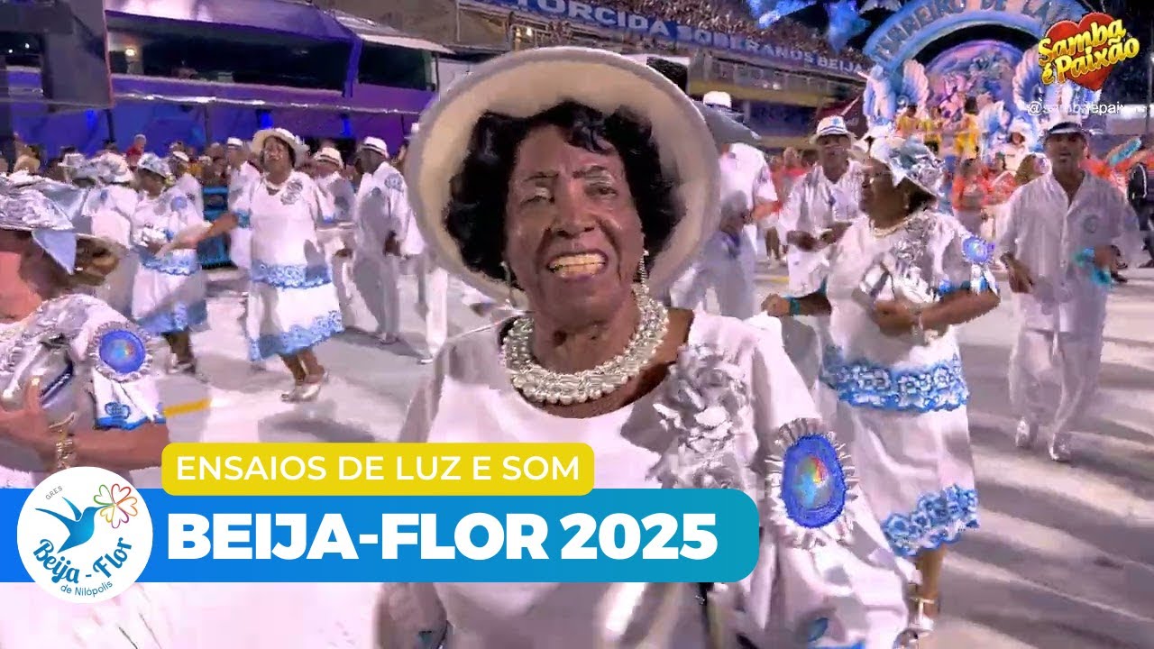 Beija-flor de Nilópolis 2025 Ao Vivo | Teste de Luz e Som (4K) Completo