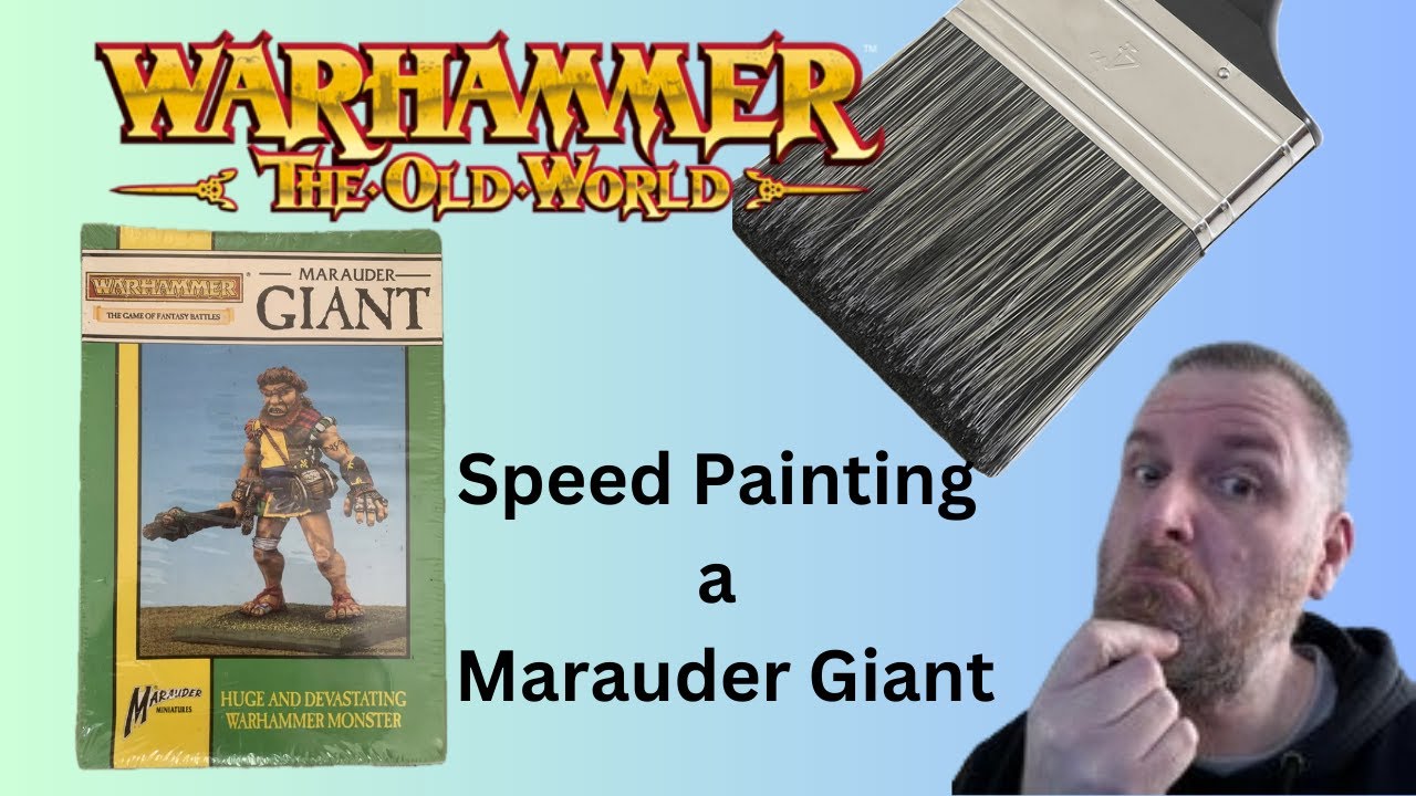 Speed Painting Warhammer The Old World : Marauder Giant