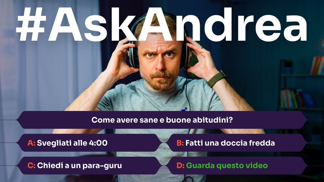 Il *segreto* per abbandonare le CATTIVE ABITUDINI? Rispondo a tutte le vostre domande