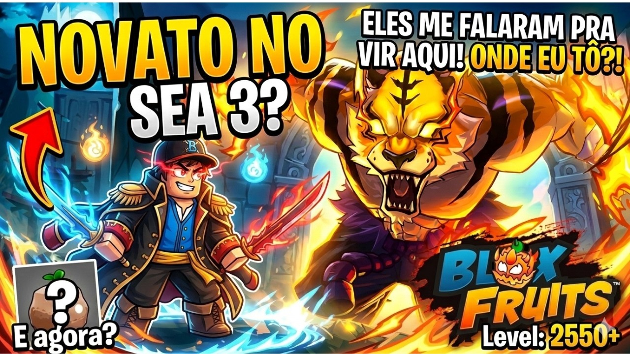 O QUE EU FAÇO AGORA? 🤔 CHEGUEI NO SEA 3 E ESTOU PERDIDO!