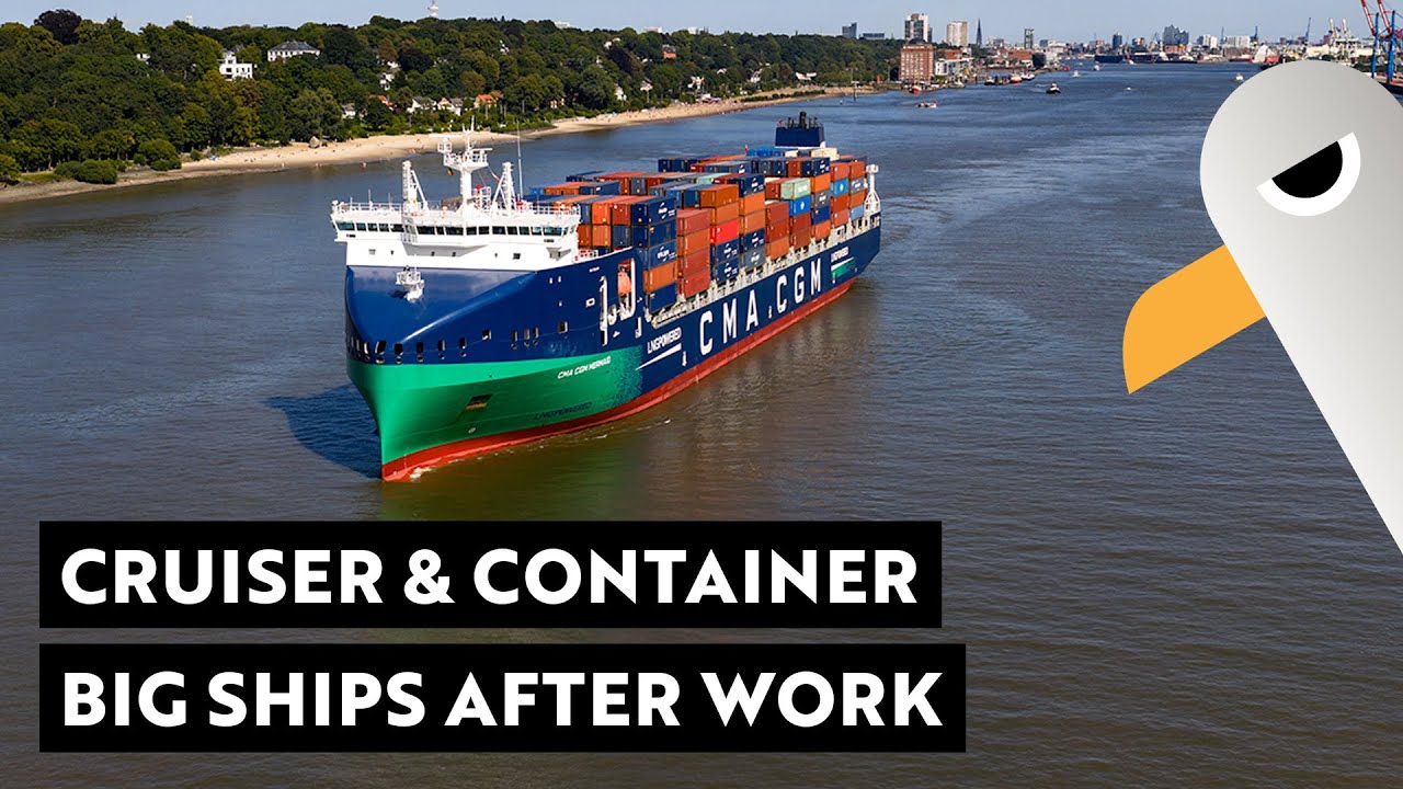 Big Ships After Work 🛳️ feat. Independence of the Seas, OOCL Valencia, Morton Maersk, HMM Stockholm