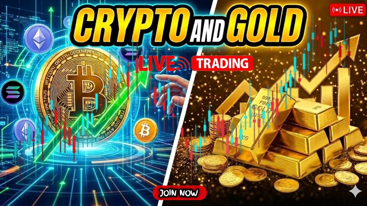 Crypto Gold Live Trading –11 march @crypto_trader