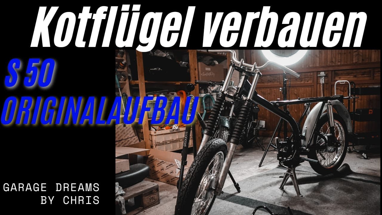 Simson S50 - Schutzbleche verbauen