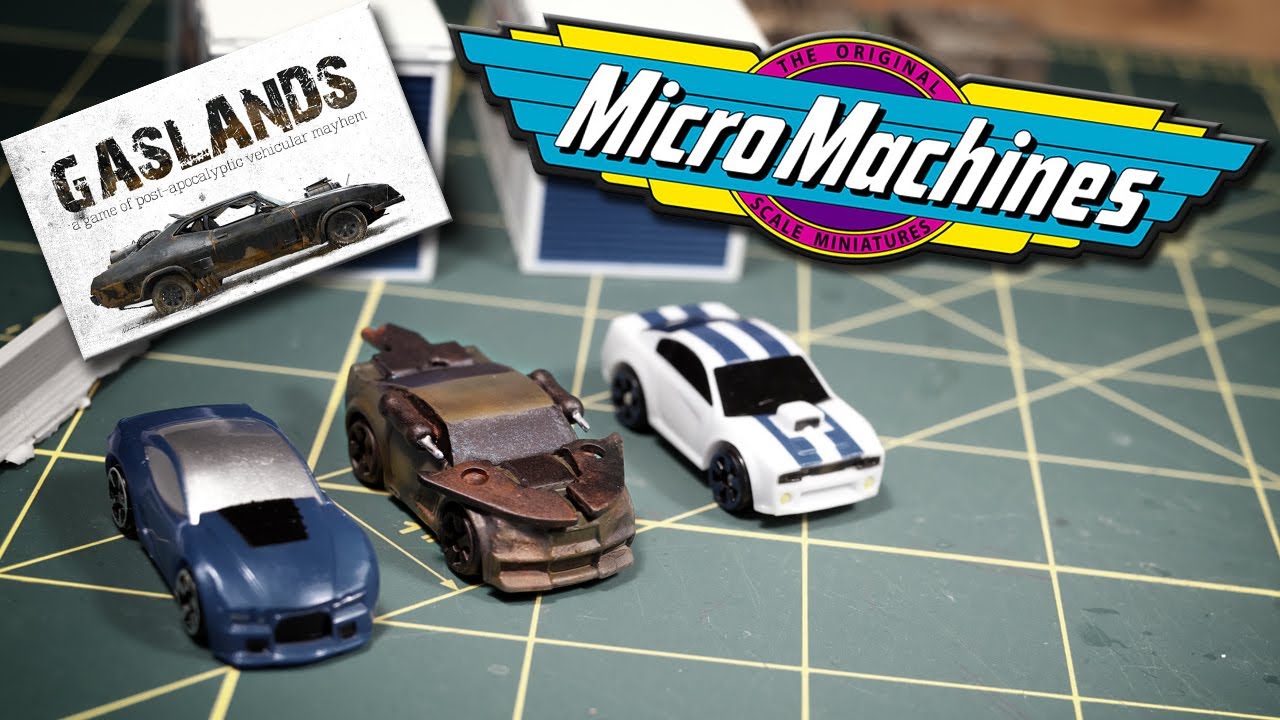 HOW TO CUSTOMIZE A GASLANDS MICRO MACHINES for the Gaslands Tabletop Game