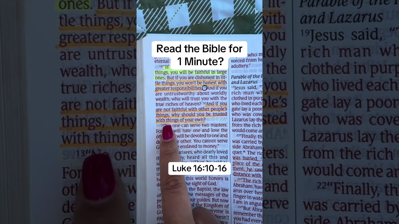 Rule That Changes Everything ⚖️ | Luke 16:10-16