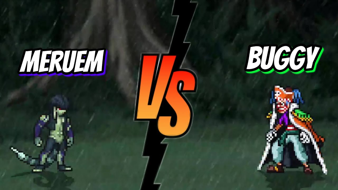 Meruem Vs Buggy hunter x hunter x one piece fights / mugen