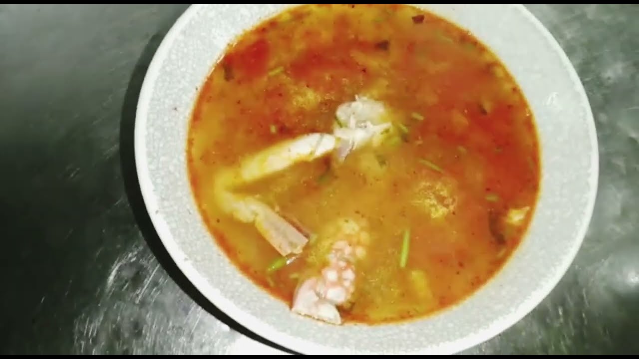 Tom Yum Seafood Soup | Chef Taher