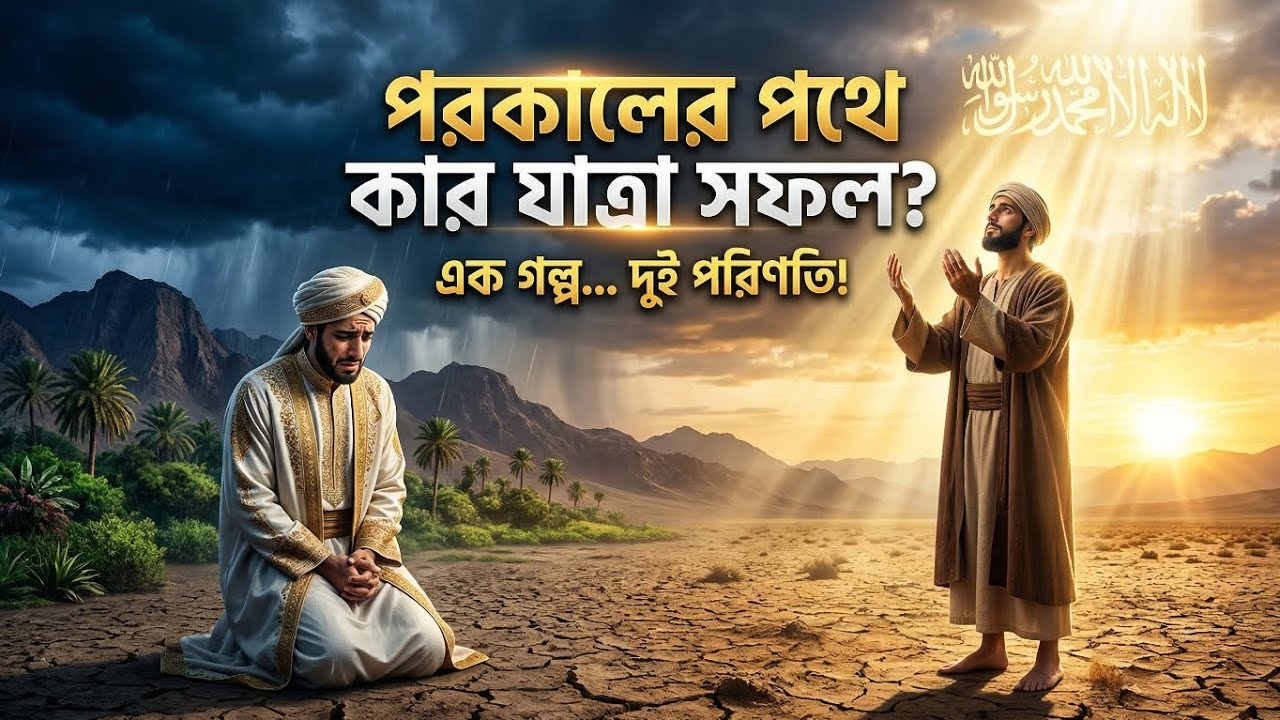দুটি বাগান, দুটি হৃদয় — আল্লাহর পরীক্ষায় কে টিকে রইল? | #islamicreminder 