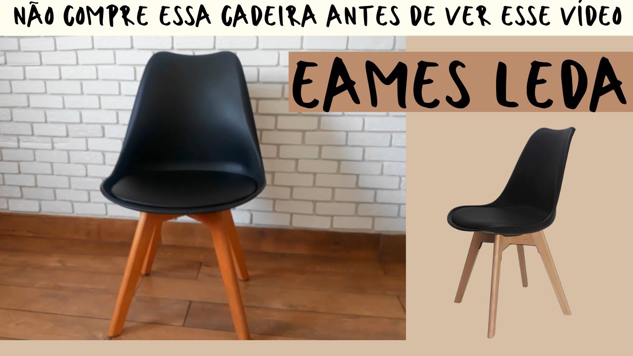 Cadeira Eames Leda vale a pena? PONTOS POSITIVOS E NEGATIVOS ✧ OPINIÃO │Dia Santana