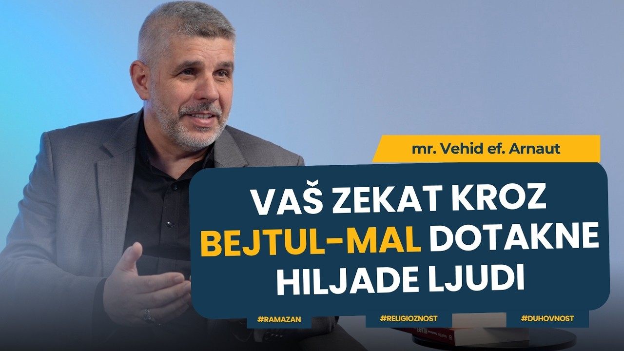 IZ preuzela je brigu o vjernicima u nemilim vremenima | Vehid Arnaut, rukovodilac Ureda za zekat