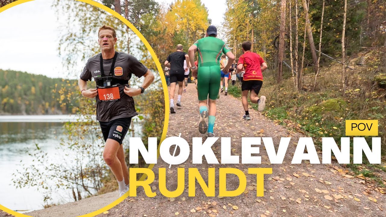 S&aring; fort l&oslash;per jeg 10 km