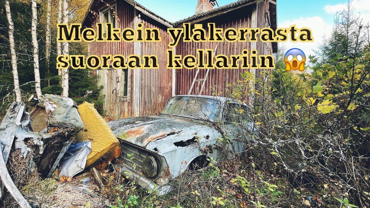 Tässä autiotalossa olisi voinut käydä huonosti !