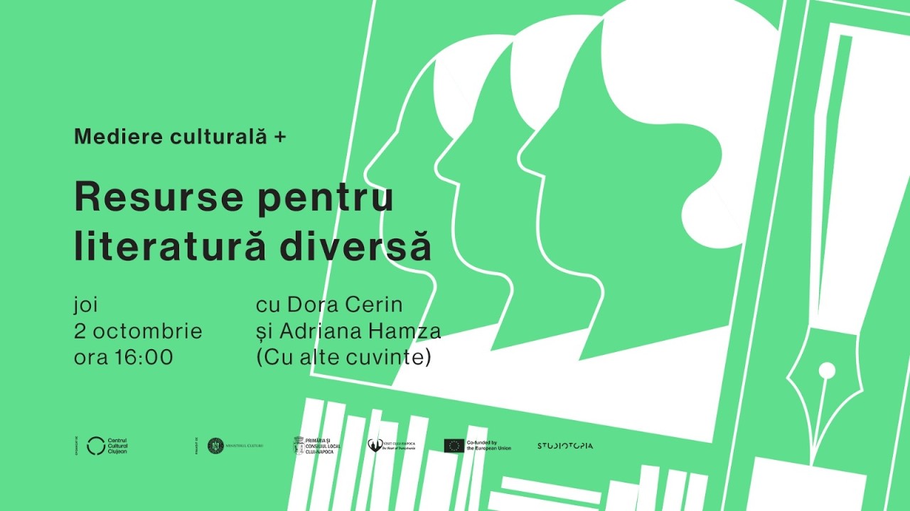 Resurse pentru literatură diversă | atelier #2 Mediere Culturală+