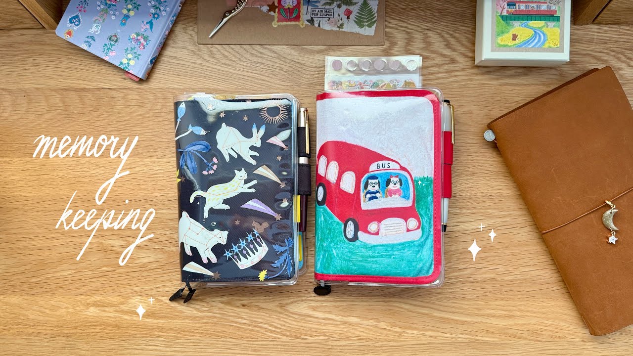 hobonichi a6 techo flip through ✿ daily baby & toddler journal and memory keeping