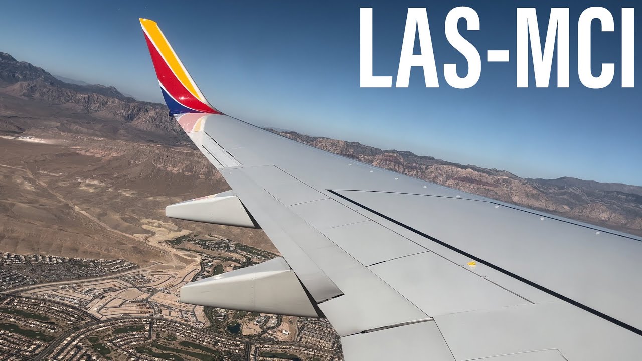 Full Flight #91 - Southwest Airlines - Boeing 737-700 - Las Vegas (LAS) to Kansas City (MCI)