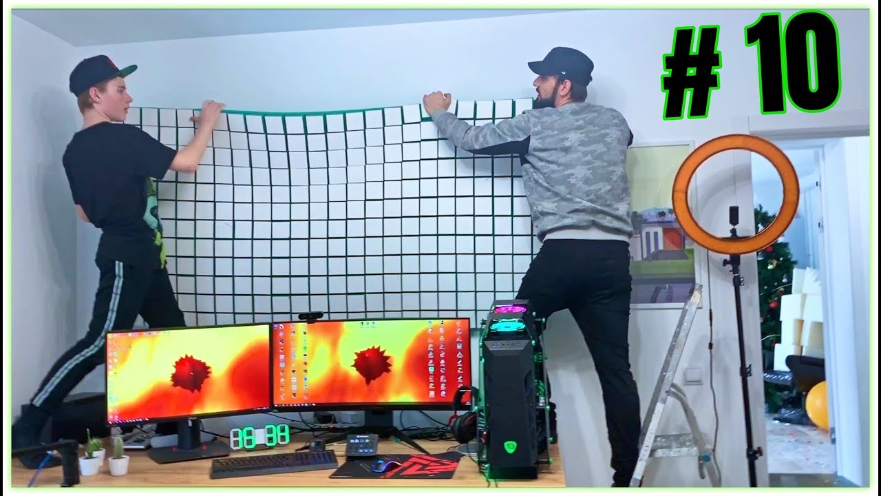 Рум тур комната геймера 2019 #10 Звукоизоляция для Стримерской l 🔥 MY GAMING ROOM TOUR & SETUP