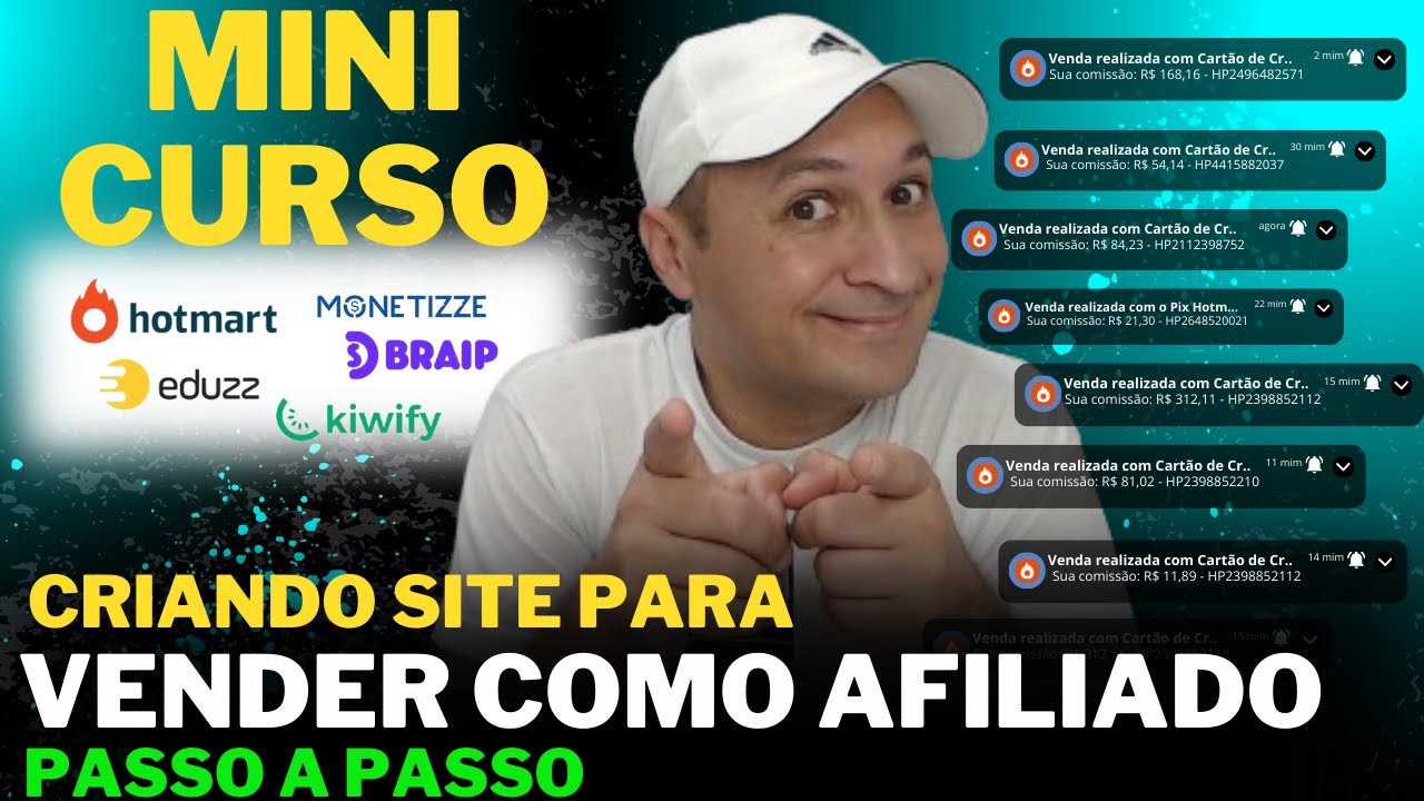 POR APENAS R$4,99 TENHA UM SITE COMPLETO PARA GANHAR DINHEIRO COMO AFILIADO (estrutura completa)