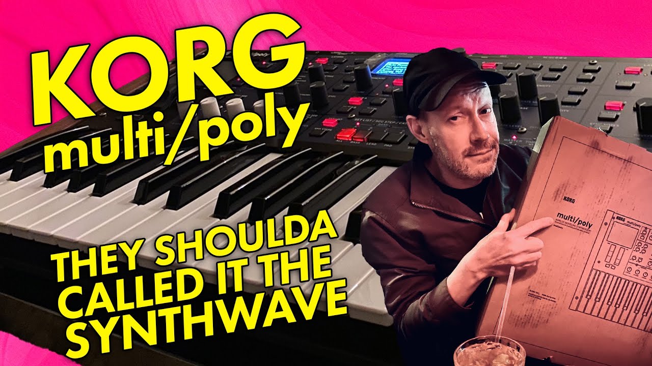 Korg multi/poly Analog Modeling Synth: First Look, Overview & Review!