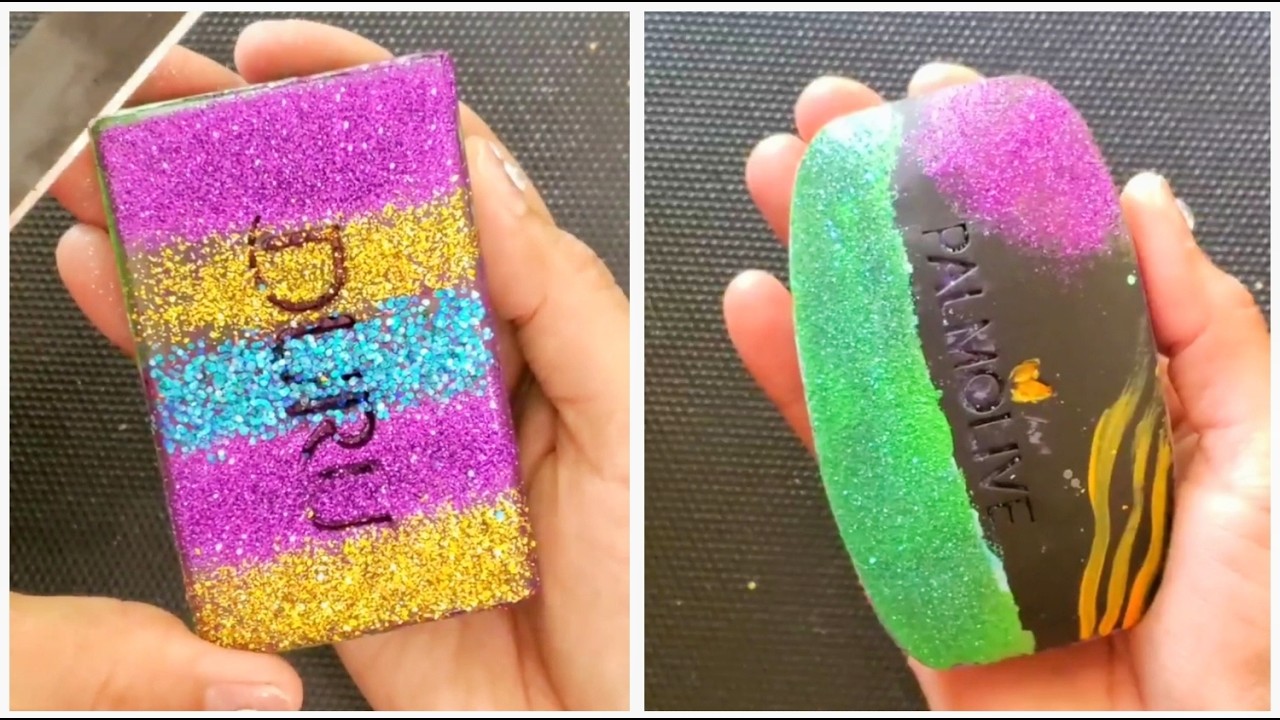 ✨ ASMR Soap Carving for Stress Relief ✨