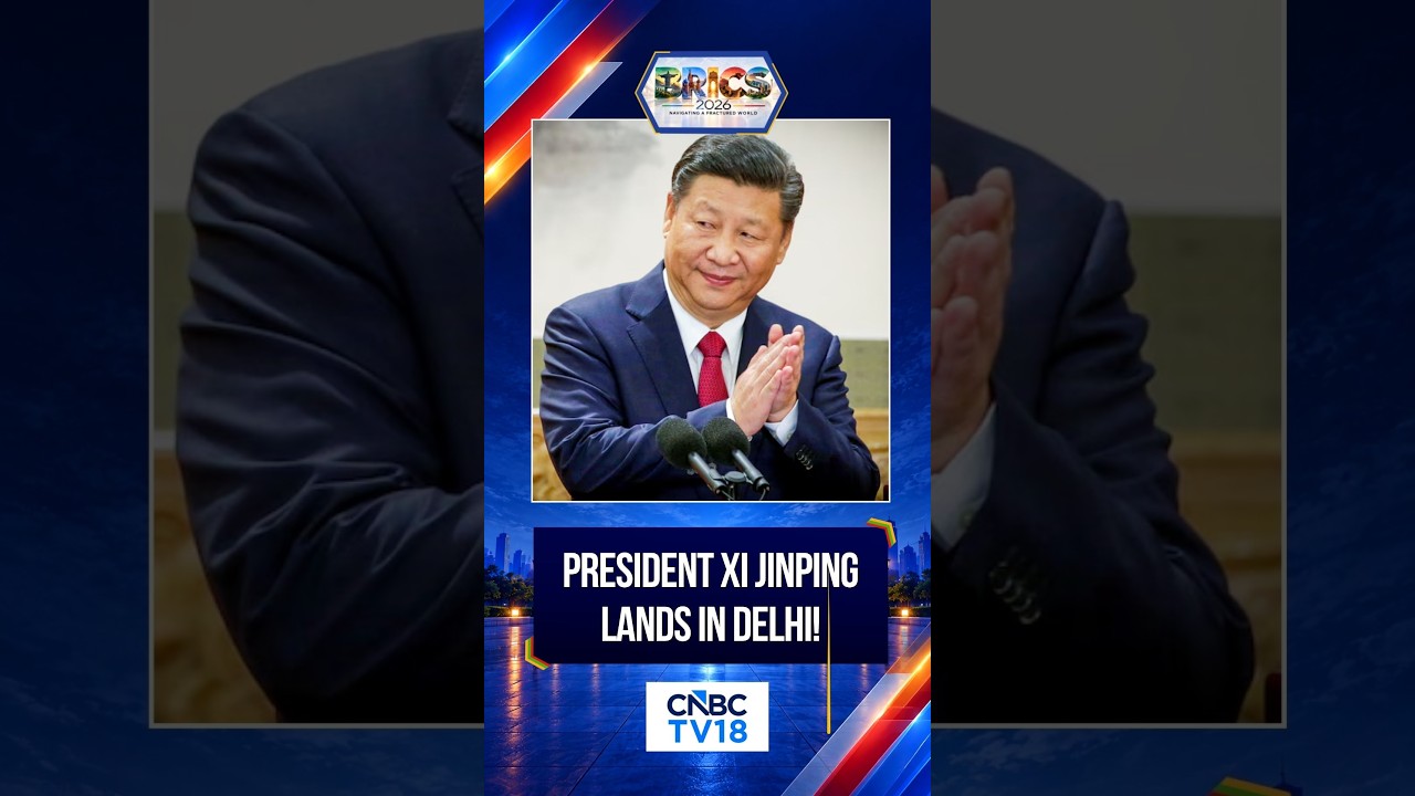 Chinese President Xi Jinping Arrives In Delhi For BRICS Summit 2026, First India Visit In 7 Years
