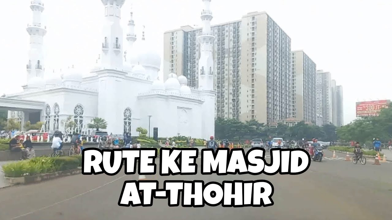 RUTE SIMPANGAN DEPOK KE MASJID AT-THOHIR||VIA JL. JAKARTA-BOGOR||UPDATE 2024||#mt44