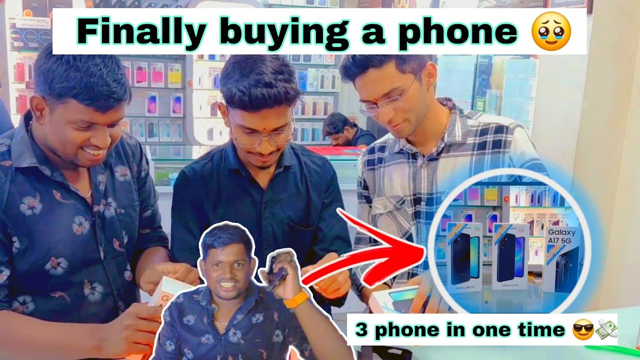 Finally Buying a New Phone 😭📱 | 7 Years Later Dream Come True | 3 Phones at One Time 🔥 #marathivlog 