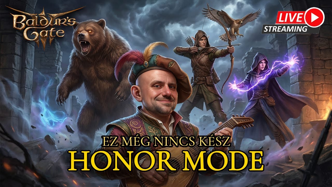 Kiirtottuk a gombákat… most jönnek a törpék | BG3 LIVE