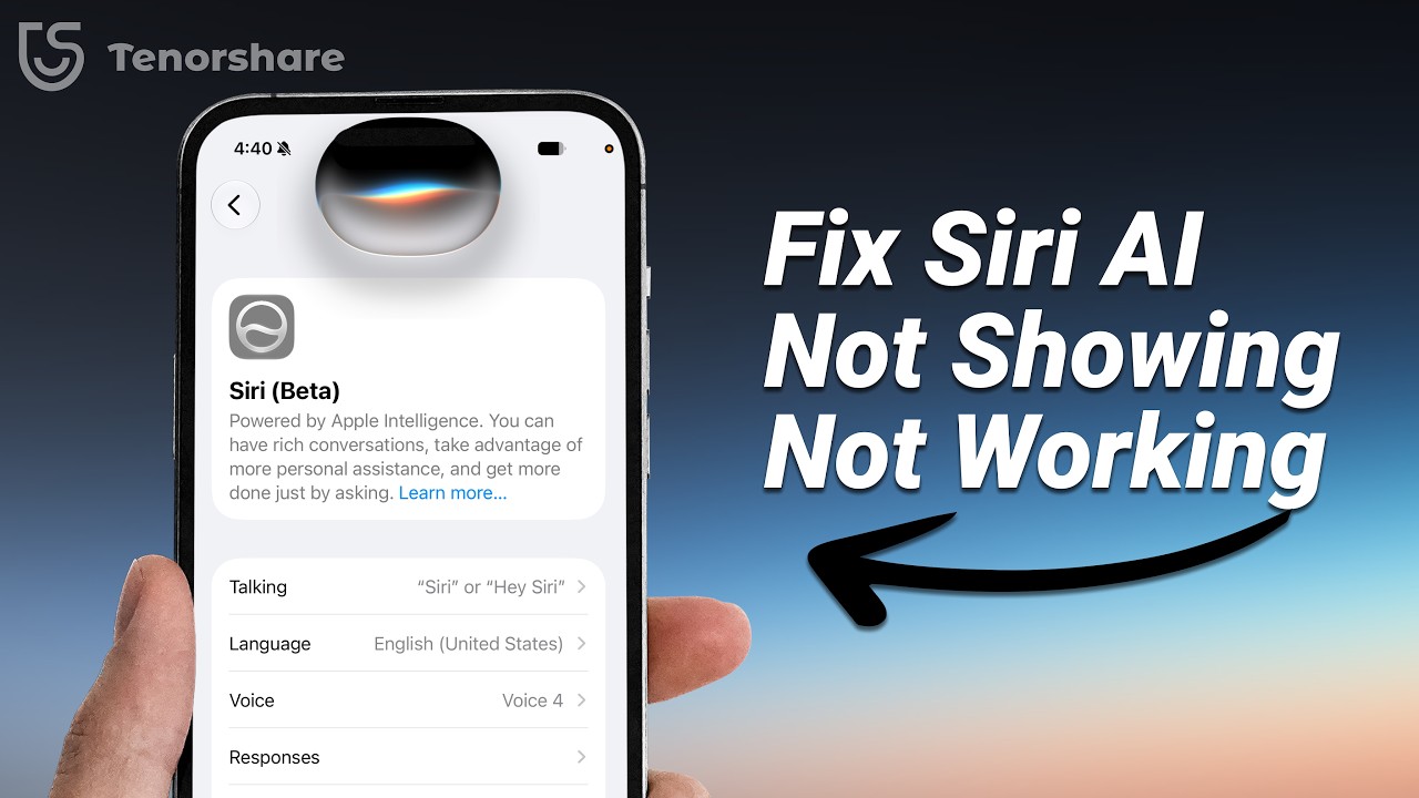 iOS 27 Siri AI Not Showing / Not Working - How to Get New iOS 27 Siri AI on iPhone
