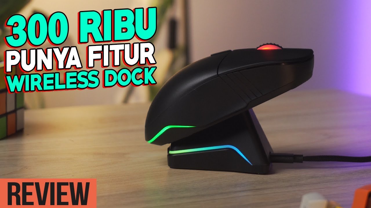 HARGANYA TERLALU MURAH!, MOUSE GAMING WIRELESS RINGAN! REXUS SHAGA