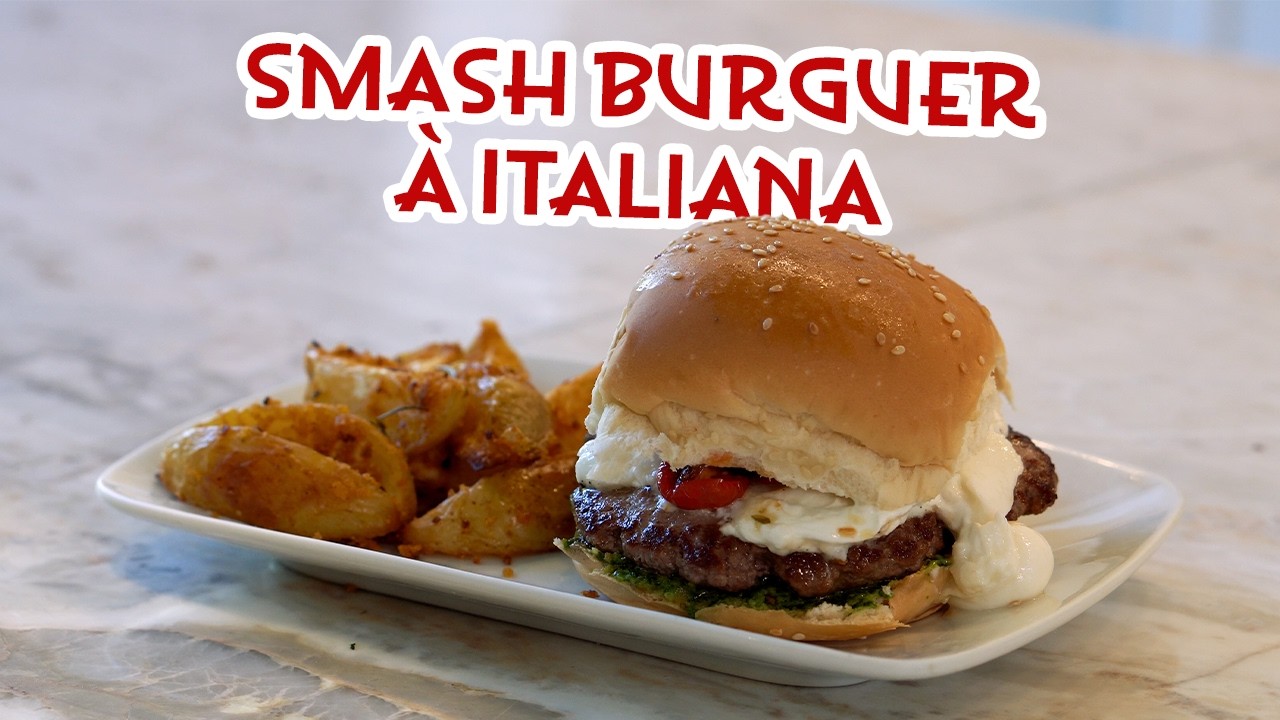 Inventei um HAMBÚRGUER ITALIANO e ficou incrível