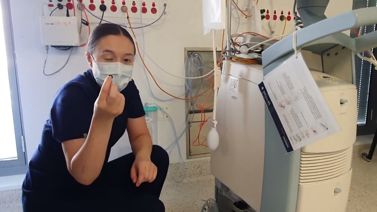 IABP Cardiosave how to  change the helium cylinder