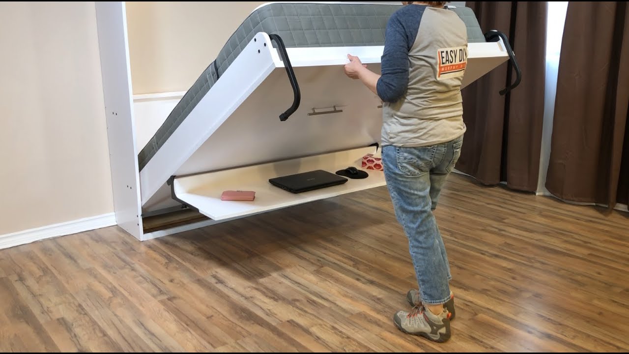New Murphy Bed Desk Hardware from Easy DIY Murphy Bed