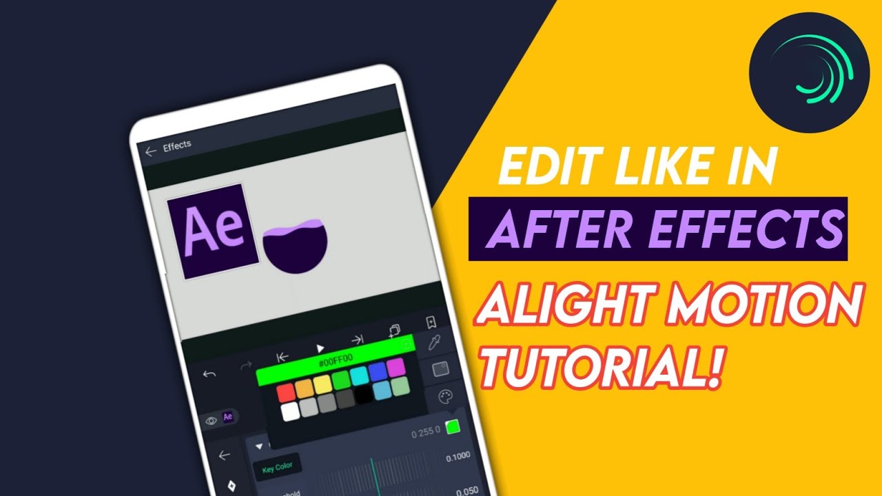 Liquid effect motion graphics like in After Effects (Tagalog Tutorial)| Alight Motion Tutorial