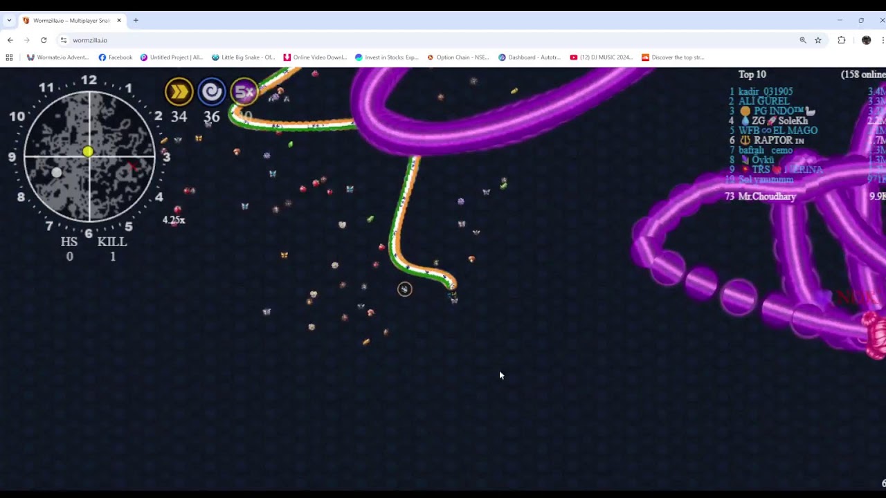Wormate.io Wormzilla launch day #shorts #trending #trendingshorts