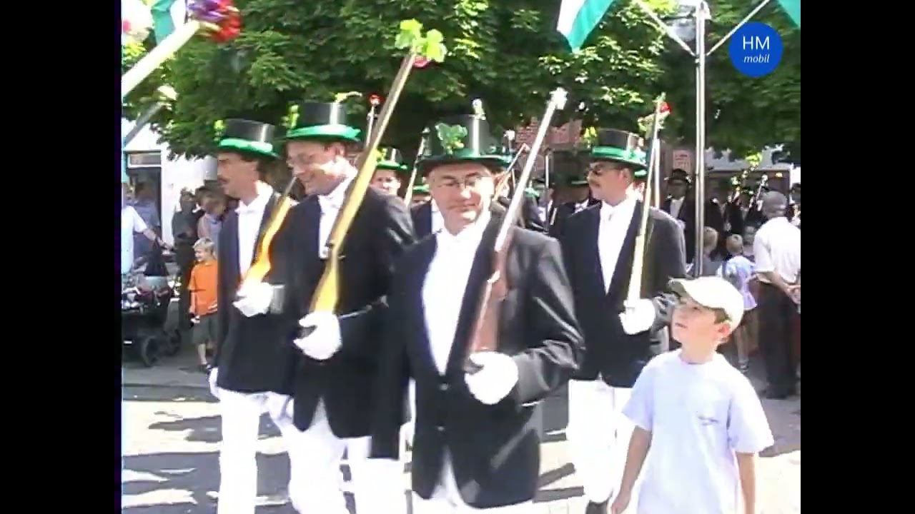 Schützenfest Büren 2001 - Samstag (Ausschnitte)