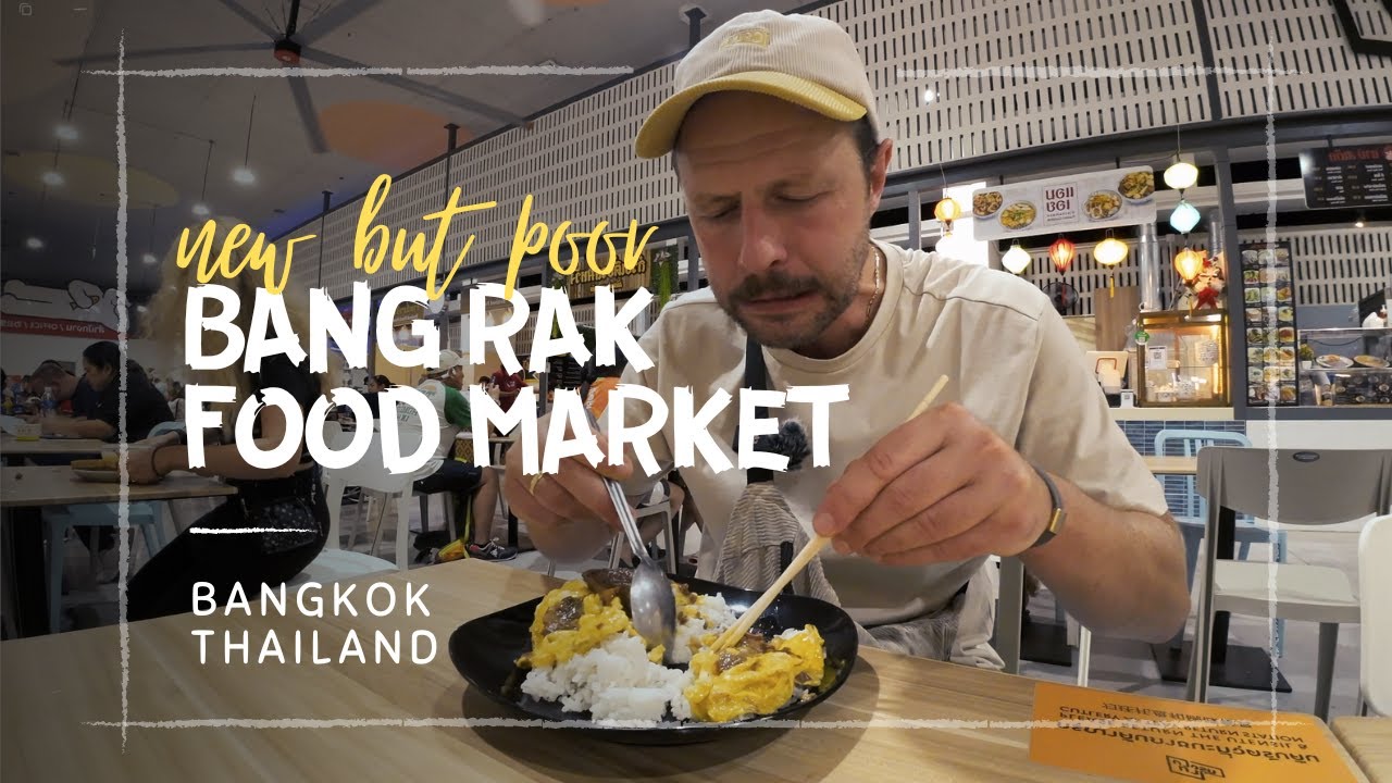 🇹🇭  Bangkoks NEWEST (and poorest) food market!