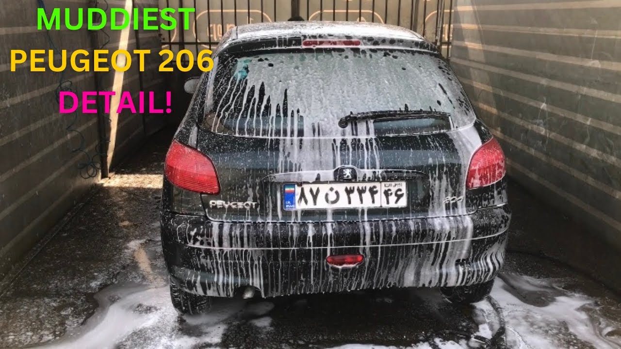 Extremly Deep Cleaning A MUDDY Car! | Mehregan KH Detailing FULL PART #asmr #satisfying