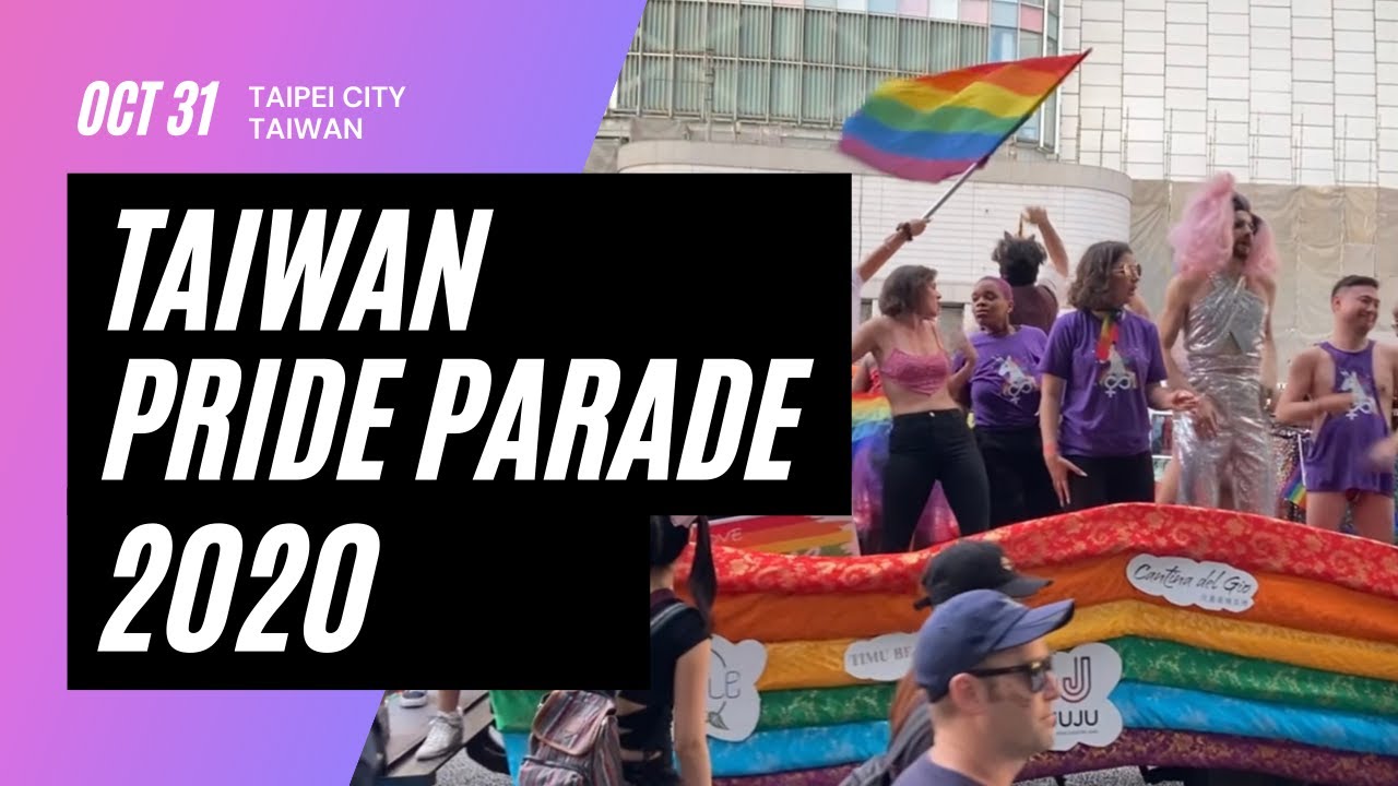 Biggest LGBT Pride Parade in East Asia! - Taiwan October 2020 台灣同志大遊行