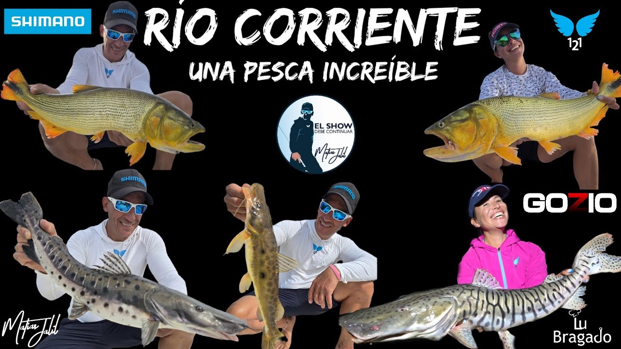 Inolvidable pesca en el Rio Corriente!!!