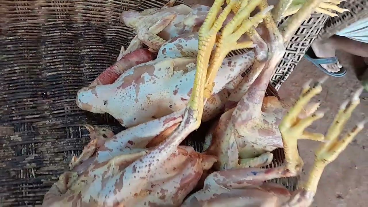 #chicken @the market for selling