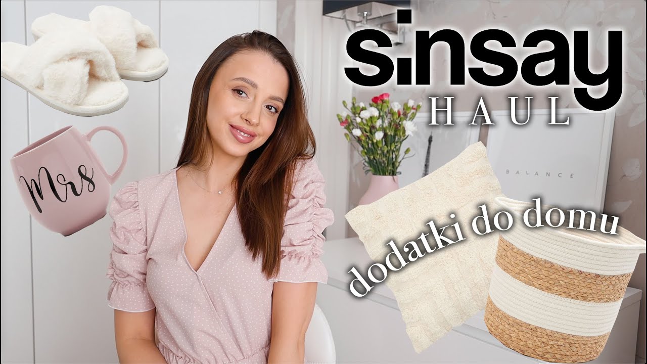 HAUL SINSAY: TANIE DODATKI DO DOMU I NIE TYLKO!